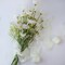 3 Rolls Cream White Silk Ribbon, 1.5" x 7Yd Handmade Chiffon Ribbon, for Gifts Wrapping, DIY Crafts, Wedding Invitations, Bridal Bouquets